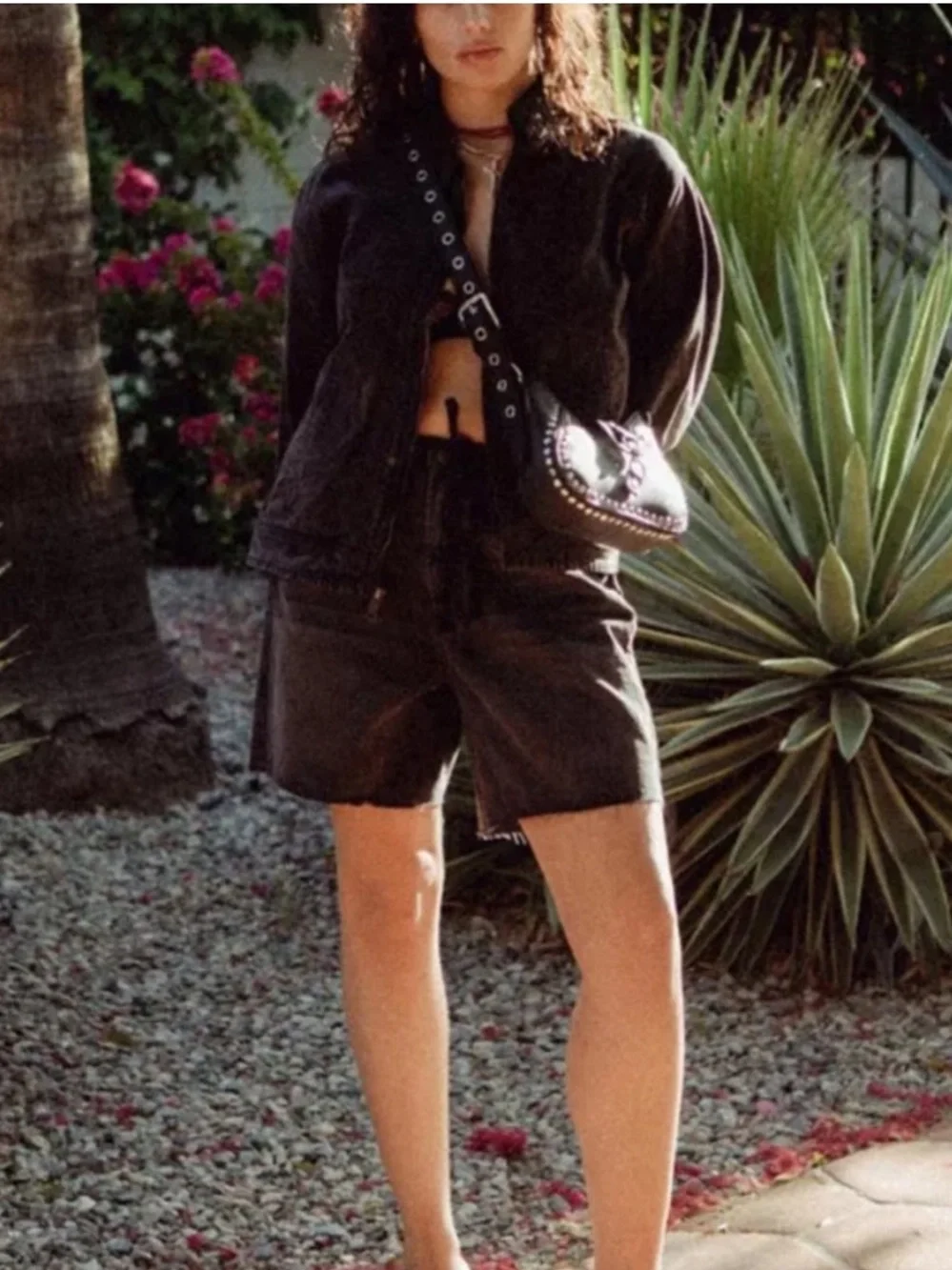 BDG By Urban Outfitters Pull On Baggy Short Black Sz L NEW WITH TAGS
